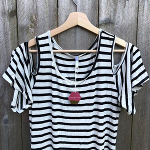 Pinkblush Striped Maternity Maxi